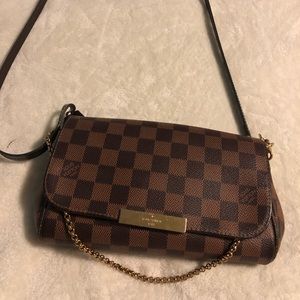 LV Damier crossbody